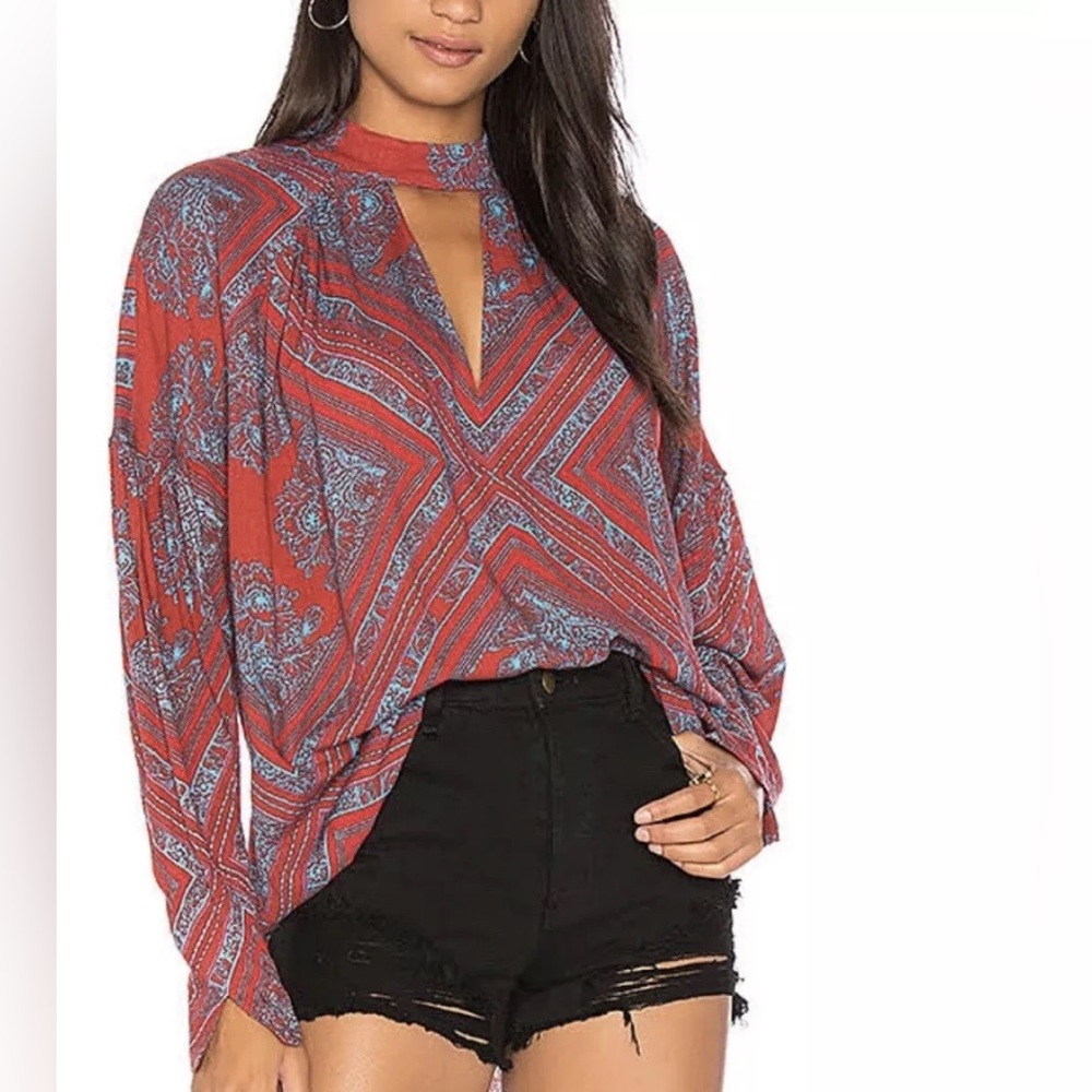 Free People FP Long Sleeve Tunic Top